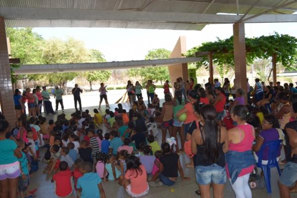 Secretaria de Educa&ccedil;&atilde;o promove dia de lazer para alunos do campo.(Imagem:Waldemir Miranda)