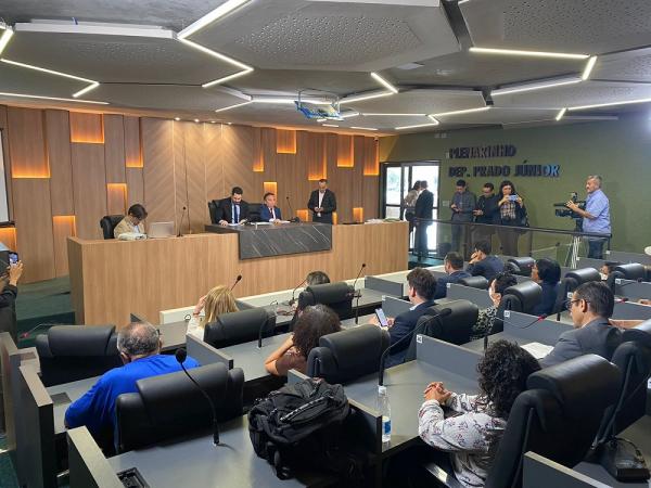 Audi&ecirc;ncia P&uacute;blica na Assembleia Legislativa do Piau&iacute; (Alepi).(Imagem:Jonas Carvalho/Portal ClubeNews)