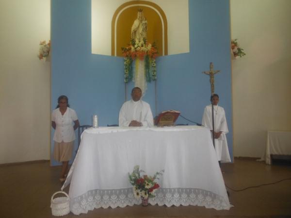 Missa em a&ccedil;&atilde;o de gra&ccedil;as.(Imagem:FlorianoNews)