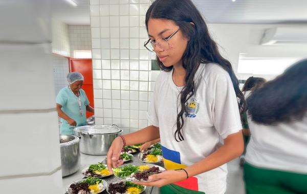 Mais de 50% da merenda servida nas escolas estaduais do Piauí vem da agricultura familiar