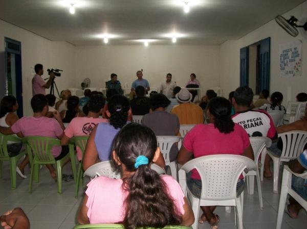 Pol&ecirc;mica e discuss&otilde;es marcam 1&ordf; reuni&atilde;o da COC em Bar&atilde;o de Graja&uacute;.(Imagem:FlorianoNews)