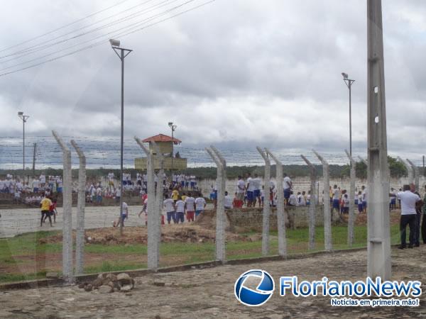 Realizada final do Campeonato de Futsal entre detentos na Penitenci&aacute;ria de Floriano.(Imagem:FlorianoNews)