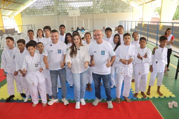Secepi lan&ccedil;a projeto Talentos do Jud&ocirc; e amplia investimentos esportivos em Monsenhor Gil(Imagem:Ascom Secepi)