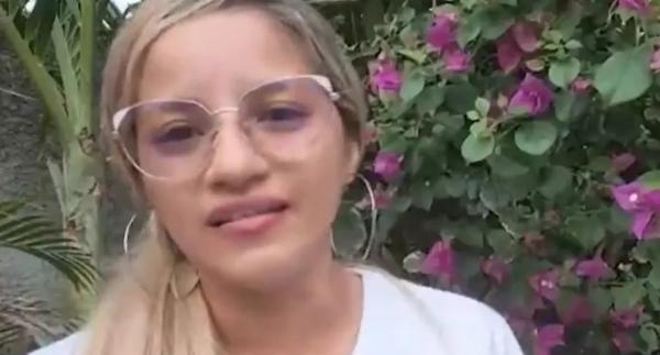  Dorane Fran&ccedil;a fala sobre o projeto de combate &agrave; pobreza menstrual em Parna&iacute;ba, regi&atilde;o Norte do estado. (Imagem: Reprodu&ccedil;&atilde;o / TV Clube )