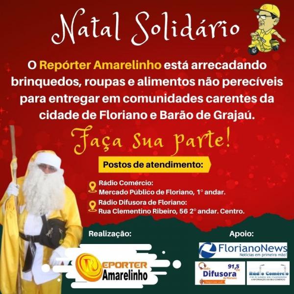 Projeto Amarelinho arrecada alimentos, roupas, calçados e brinquedos para comunidades carentes