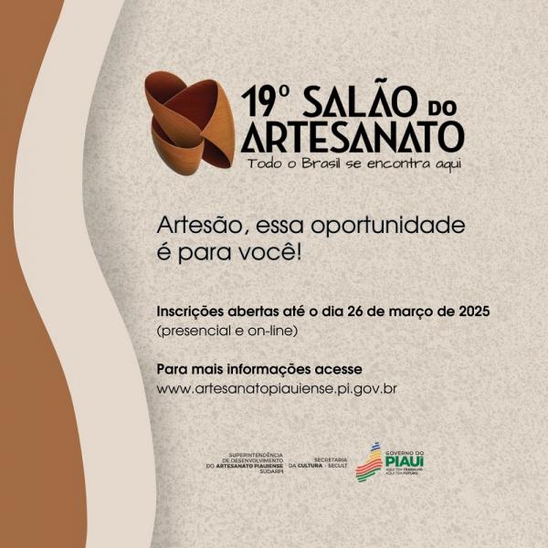 Abertas inscrições para o 19º Salão do Artesanato de São Paulo ? Raízes Brasileira