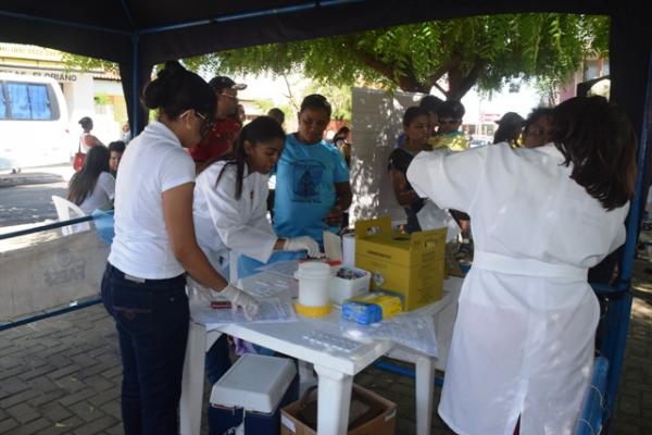 A&ccedil;&atilde;o marca Dia Mundial de Luta contra a AIDS.(Imagem:Secom)