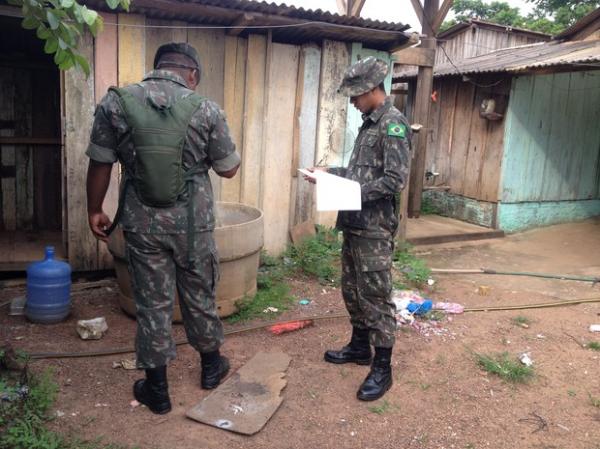 Militares participam de força tarefa para combate ao Aedes aegypti no PI