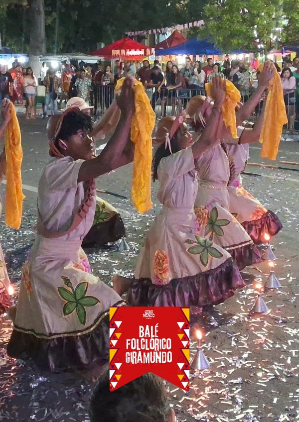 Balé Folclórico Giramundo Homenageia Luiz Gonzaga, o Rei do Baião em Festival realizado pela Prefeitura de Floriano.(Imagem:Divulgação)