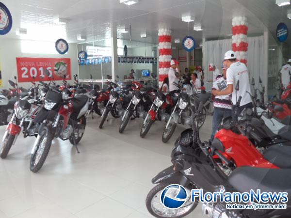 Cajueiro Motos inaugura nova concession&aacute;ria em &Aacute;gua Branca.(Imagem:FlorianoNews)