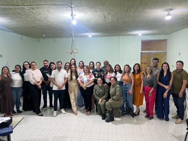 Sesapi realiza capacitação sobre abordagem e contenção de pacientes psiquiátricos em Floriano.(Imagem:Ascom Sesapi)