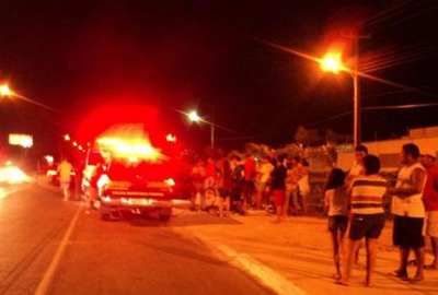 Caminhonete com paredão de som atropela ciclista na BR 343