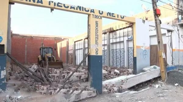 Adolescente de 15 anos tem perna e braço amputados após muro desabar sobre ele em obra em Picos