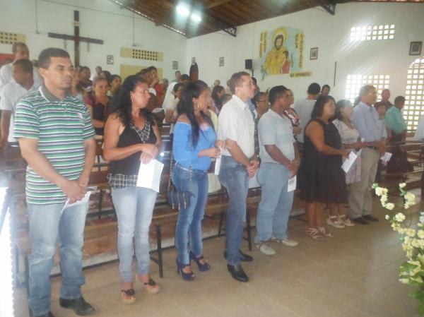Missa em a&ccedil;&atilde;o de gra&ccedil;as.(Imagem:FlorianoNews)