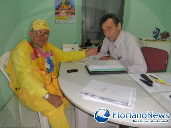 Prefeito Gilberto J&uacute;nior(Imagem:FlorianoNews)