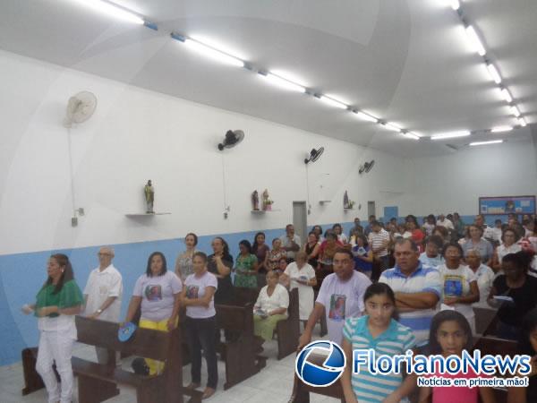 Missa celebrou cinco anos de falecimento do radialista Em&iacute;dio Nonato.(Imagem:FlorianoNews)