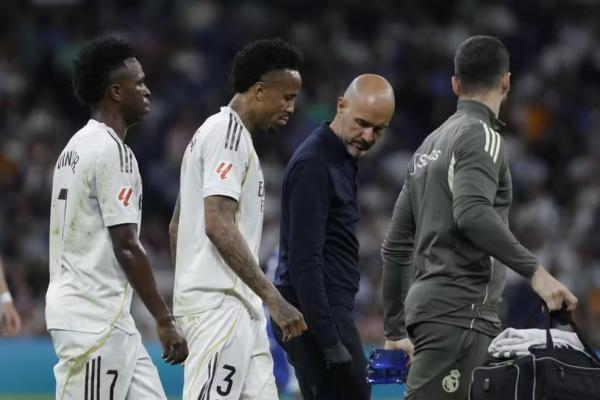 &Eacute;der Milit&atilde;o sentiu inc&ocirc;modo ap&oacute;s finaliza&ccedil;&atilde;o em Real Madrid x Alav&eacute;s.(Imagem:Efe)