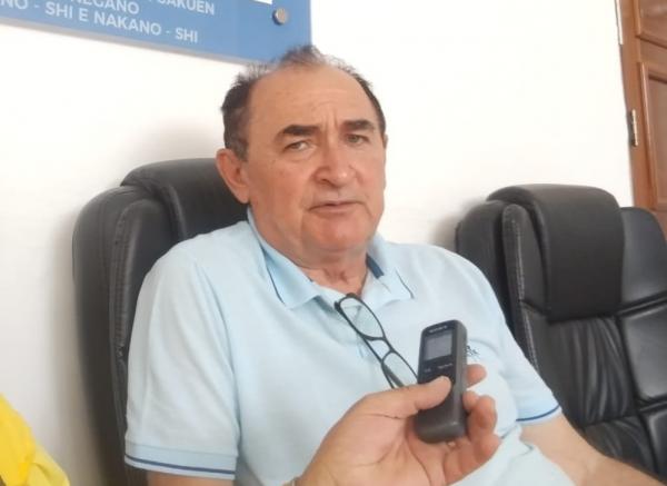 Ant&ocirc;nio Reis, prefeito de Floriano.(Imagem:FlorianoNews)