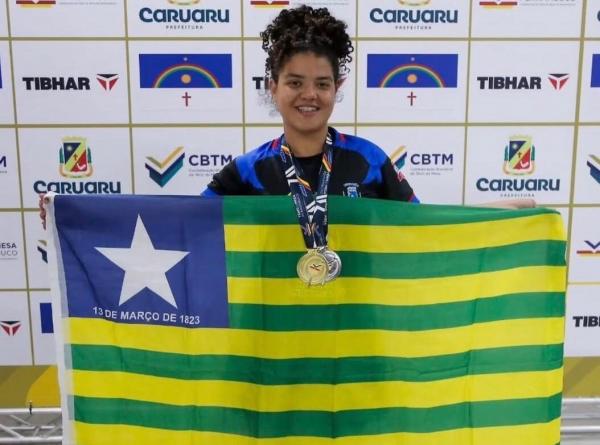 Piauiense conquista ouro e prata na Copa Brasil e lidera ranking nacional sub-19 no tênis de mesa