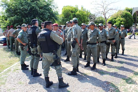 Tropas da PM começam ser enviadas para as eleições no interior do Piauí