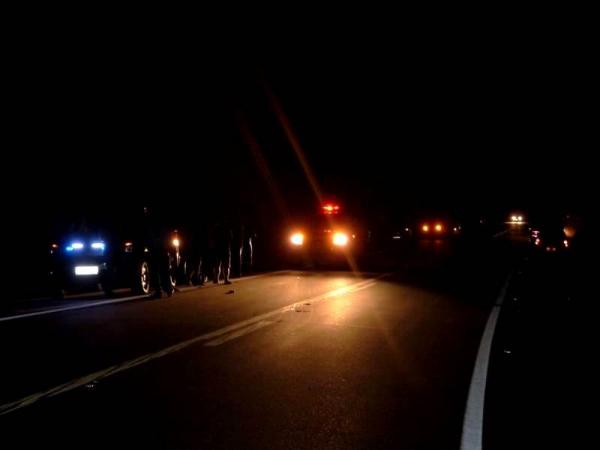Acidente aconteceu durante a noite de domingo (2), na BR-135, no Sul do Piau&iacute;.(Imagem:Renato Ribeiro/Portal B1)