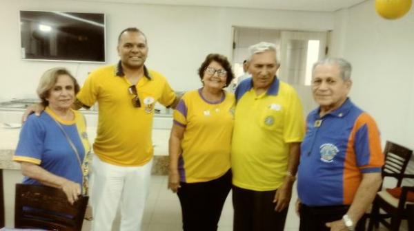 Governador do Distrito LA-6 visita Lions Clube em Floriano