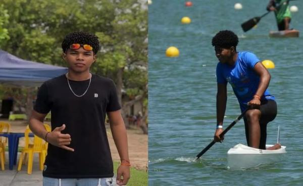 Adolescente de 15 anos desaparece em barragem durante treino de canoagem no Piau&iacute;.(Imagem:Reprodu&ccedil;&atilde;o)