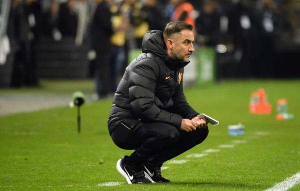  V&iacute;tor Pereira, t&eacute;cnico do Corinthians, durante semifinal da Copa do Brasil.(Imagem:Marcos Ribolli )