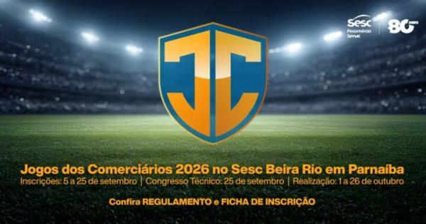 Sesc Beira Rio recebe Jogos dos Comerciários 2026