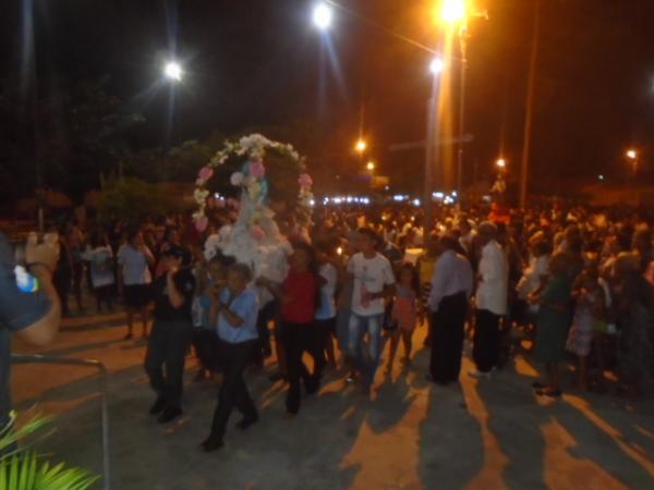 Comunidade cat&oacute;lica de Nazar&eacute; do Piau&iacute; celebra festa da padroeira.(Imagem:FlorianoNews)