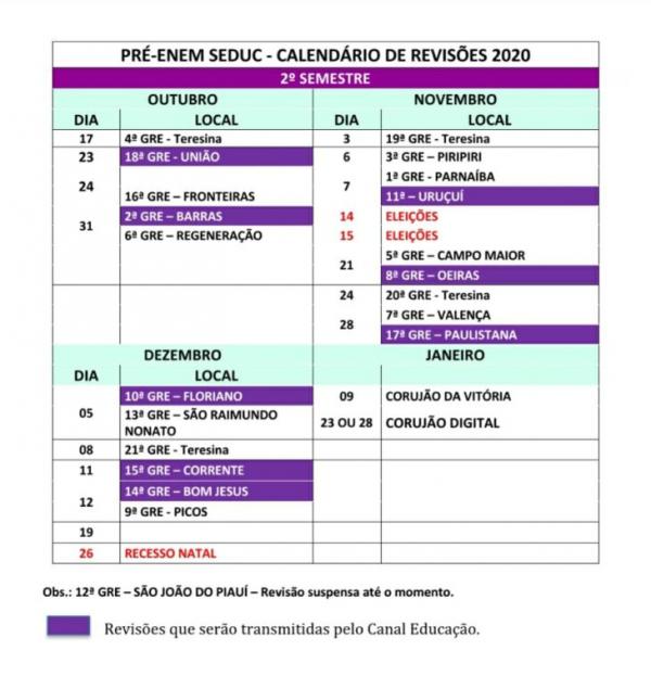 Calend&aacute;rio(Imagem:Divulga&ccedil;&atilde;o)