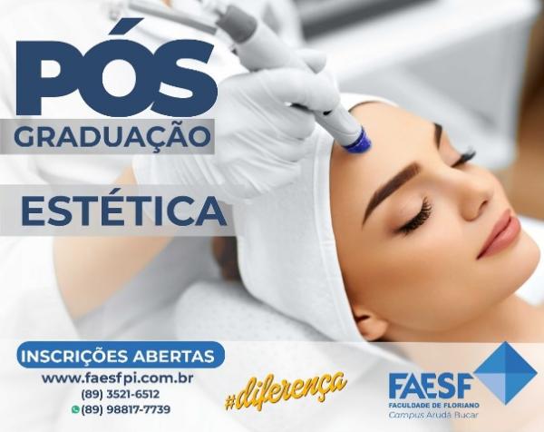 FAESF oferece curso de Pós-Graduação em Estética.(Imagem:FAESF)