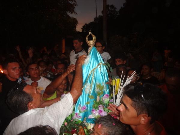 Encerramento dos festejos de Nossa Senhora da Concei&ccedil;&atilde;o.(Imagem:FlorianoNews)