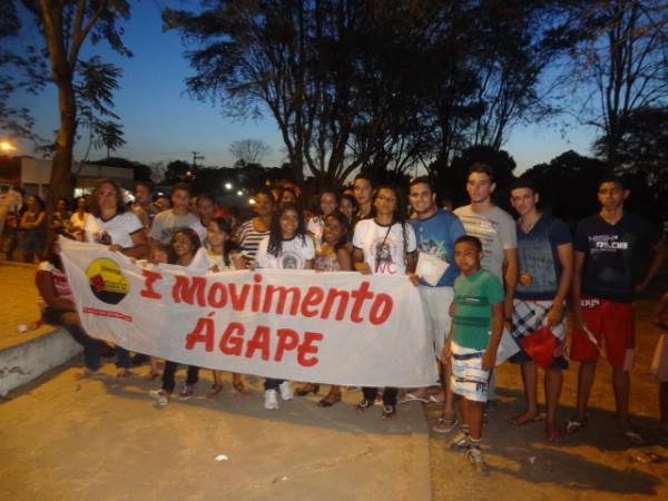 I Movimento &Aacute;gape em Floriano.(Imagem:FlorianoNews)