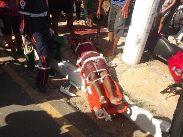 Parnaíba registra três acidentes e um ferido neste domingo (18)