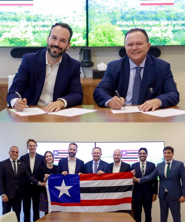 Governador Carlos Brand&atilde;o anuncia investimento hist&oacute;rico de mais de 100 milh&otilde;es de d&oacute;lares para o Maranh&atilde;o.(Imagem:Reprodu&ccedil;&atilde;o/Instagram)
