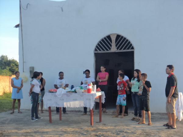 Fi&eacute;is participam da abertura do Festejo de S&atilde;o Jos&eacute; em Bar&atilde;o de Graja&uacute;.(Imagem:FlorianoNews)