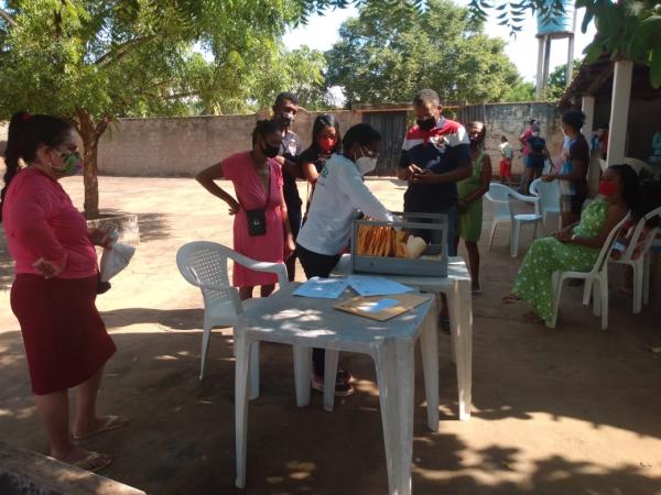 Localidade Tabuleirinho recebe servi&ccedil;os do Sa&uacute;de em Movimento(Imagem:FlorianoNews)