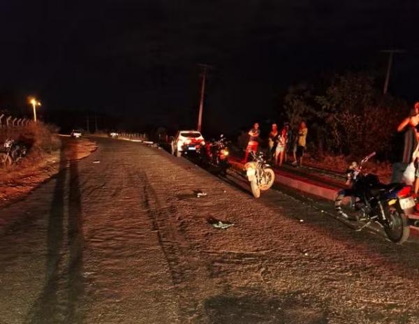 Assistente social morre atropelada ao descer de moto para resgatar cachorro no Piau&iacute;.(Imagem:Divulga&ccedil;&atilde;o/PMPI)