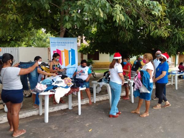 Bazar Solidário é realizado pelo Rotary Club de Barão de Grajaú