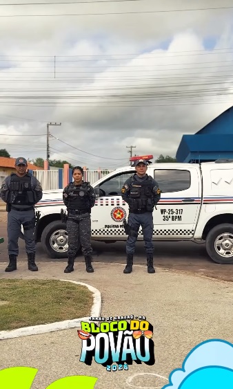 Polícia Militar reforça segurança para o Zé Pereira em Barão de Grajaú