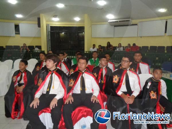Ordem DeMolay recebe homenagem da C&acirc;mara de Floriano(Imagem:FlorianoNews)