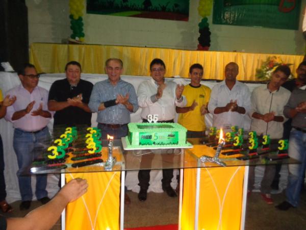 PMDB comemora 35º aniversário com filiações e homenagens em Floriano