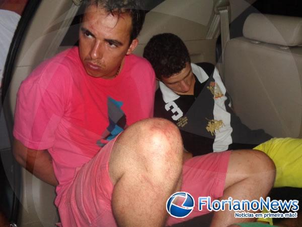 Pol&iacute;cia Militar de Floriano prende mais 6 integrantes de quadrilha que roubava caminh&otilde;es. (Imagem:FlorianoNews)