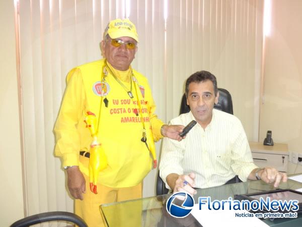 Prefeito Gilberto J&uacute;nior(Imagem:FlorianoNews)