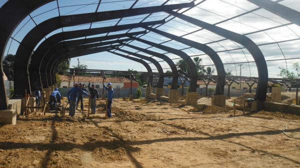 Obras de reforma e ampliação do Mercado do Cruzeiro estão em estágio avançado