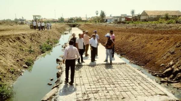 Presidente da CODEVASF visita obras de esgotamento sanit&aacute;rio em Floriano.(Imagem:FlorianoNews)