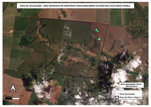 Fazendeiro é identificado como suspeito de desmatar reserva indígena no Sul do Piauí