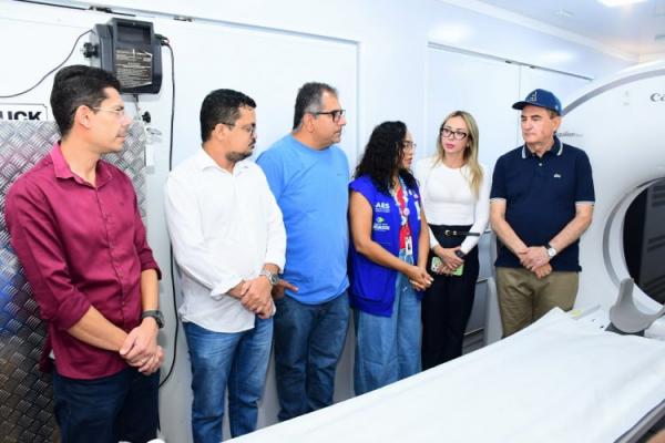 Prefeitura de Floriano inicia atendimentos na Carreta da Tomografia e amplia acesso a exames especializados(Imagem:Secom)
