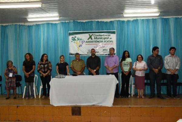 Aberta a X Confer&ecirc;ncia Municipal de Assist&ecirc;ncia Social em Floriano.(Imagem:SECOM)